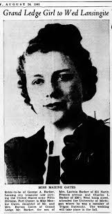 Maxine Margaret Gates Barker (1915-2008)