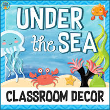 Laminate each of these classroom decoration resources to use year after year. Ocean Classroom Decor Bundle Worksheets Teaching Resources Tpt