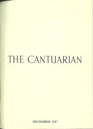 the cantuarian december 1987 august 1988 by oks