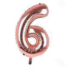 At bargain balloon we strive to offer the lowest possible wholesale prices on 14 rose gold number/letter balloons betallic mylar balloons (foil balloons, metallic balloons) and other balloon designs. 6 Number Rose Gold Balloon 6 No Foil Balloon For Birthday Propsicle