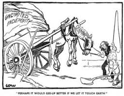 During world war i, allied propaganda blamed german militarism for causing the war. Treaty Of Versailles Cartoon Analysis Ashweetha