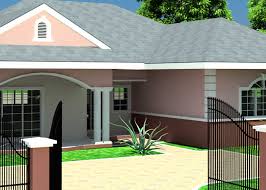 An excellent ghana house plan with four huge bedrooms and bathrooms; House Plans Build Your Dream Home In Ghana And All African Countries