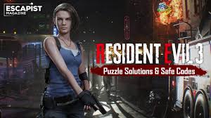 A few of the safe and . Resident Evil 3 Guide All Puzzle Solutions Safe Codes Lock Combos