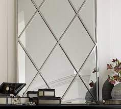 Diamond shape mirror wall tiles. Shopping Statement Mirrors Rachel Balmforth
