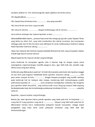 Kata sambutan ini kebiasaannya disampaikan oleh ketua panitia. Sambutan Konfercab Ketua Panitia 1 Pdf