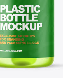 Download Clear Plastic Bottle With Pump Mockup In Bottle Mockups On Yellow Images Object Mockups PSD Mockup Templates