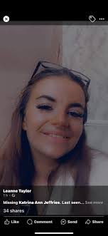 Missing Katrina Ann Jeffriespkease share this get her home she was not in  right frame of mind