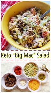 this big mac salad is low carb and keto friendly you deserve a break when you re on the keto diet or a low carb di keto recipes easy keto diet recipes