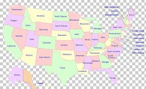 Find out more about the individual states of the united states of america. Map United States Diagram U S State Line Png Clipart Area Diagram Line Map Name Free Png