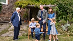 Sir david attenborough is an english broadcaster and naturalist. Sir David Attenborough Dazzles Prince George During A Visit To Kensington Palace Vanity Fair
