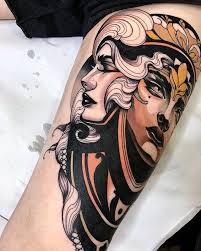 neotraditional tattoo by lea lea ht2 from barcelona spain spaintattoo tattoospain bar neo traditional tattoo traditional tattoo girls traditional tattoo