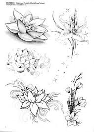 Es wird noch als ein symbol des lebens betrachtet, denn es blüht für sehr kurze. 27 Blume Tattoo Vorlage