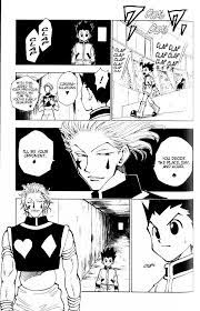 Hunters are a special breed, dedicated to tracking down treasures, magical beasts, and even other men. Hunter X Hunter 59 Page 20 Anime Wall Art Anime Manga Covers