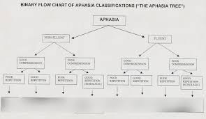 aphasia tree diagram quizlet