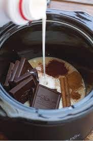 Mexican Hot Chocolate Slow Cooker Recipe Little Spice Jar Recipe Mexican Food Recipes Mexican Hot Chocolate Hot Chocolate Recipes