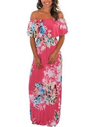 Check spelling or type a new query. Women Floral Print Off Shoulder Maxi Dresses Buy Online In Faroe Islands At Faroe Desertcart Com Productid 50926345