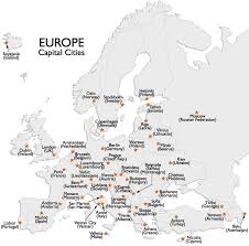Sumele primite/vărsate la bugetul ue. Harta Europei Tari Si Capitale World Map Europe Europe Map Capital City