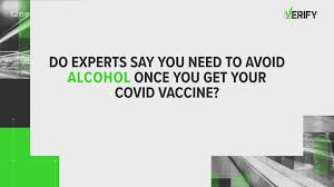 Reporting of such events to healthcare facilities is logical and that will be your contribution to promoting vaccine science. Verify Should You Avoid Getting Alcohol After Getting The Covid 19 Vaccine 12newsnow Com