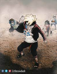  Boruto Using Karma By Littlecowduck Uzumaki Boruto Boruto Characters Boruto