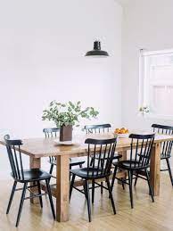 Pin By Zoey Mitchell On 1 Bedrm Farmhouse Dining Dining Room Table Wood Dining Table