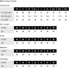 Canali Size Chart Boutique Size Chart Shopping