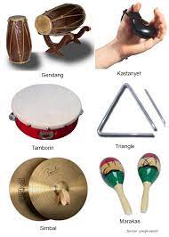 Tamborin adalah alat musik perkusi yang dimainkan dengan. 10 Gambar Alat Musik Ritmis Brainly Co Id