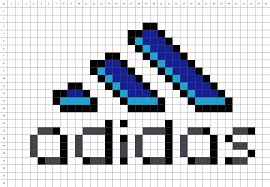 Pixel art de noel 12 modeles a imprimer gratuitement un jour un jeu from www.unjourunjeu.fr. Logo Adidas Pixel Art