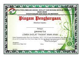 We did not find results for: Contoh Piagam Penghargaan Pdf