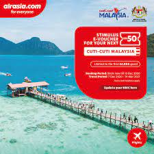 Free 23 air asia promo codes & discount vouchers available at sayweee.com. Cuti Cuti Malaysia Rm50 E Voucher Now Available For Redemption On Airasia Com Airasia Newsroom