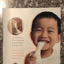 1999 Détergent de marée IMPRESSION ANNONCE savon à lessive blanchiment  garçon couverture de sécurité vintage années 1990