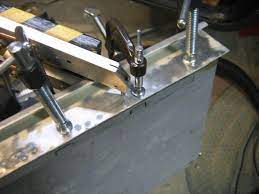 Home Made Toolbox Sheet Metal Brake And Spot Welder Wood Turning Projects Wood Turning Lathe Wood Turning