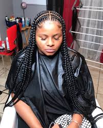 Jumbo tribal braids (pop smoke inspired) on short 4c natural hair diy tutorial | protective style. Miami Gardens Fl On Instagram Pop Smoke Extra Length Booking Link In Bio Miamibraid Big Cornrow Braids Big Box Braids Hairstyles Braided Hairstyles Updo