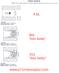 Ford Crown Victoria 4 6l Firing Order