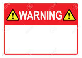 Where can i print a sign for free? Warning Sign Danger Sign With Blank Space For Your Text Royalty Free Cliparts Vectors And Stock Illustration Image 126642354