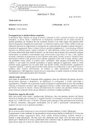 Doc Abstract Tesi Bono Cristina Parati Academia Edu