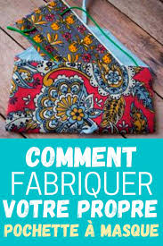 Comment Fabriquer Votre Propre Pochette A Masque Masque Pochette Tuto Couture Gratuit