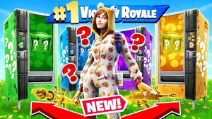 But first you have to find them. Vending Machine Lucky Blocks New Game Mode In Fortnite Battle Royale Youtube