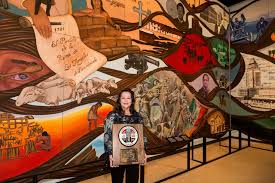 The renowned news reporter carrasco has received two emmy award nominations for best weekend newscast. Nhmlac Acquires Barbara Carrasco S Mural Natural History Museum