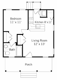 Modern Small House Plans And Design Ideas Floor Plan Open Concept Kitchen Living Room One Bedroom House 1 Bedroom House Plans One Bedroom House Plans