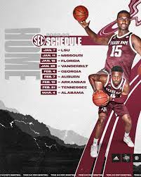 Texas A&M Basketball Schedule
