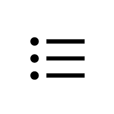 This also makes it easier to animate into an x icon if desired. Svg General Ham List Menu Menu Office Icon Mini Icon Set General