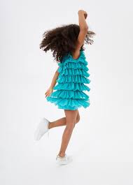 Tute abito da cerimonia per signora elegante con decorazione gioiello lungo chiffon manica lunga con con applique 2021. Abiti E Tute Per Ragazza 8 16 Anni Shop Online Liu Jo