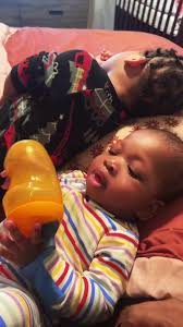 Keisha and Jabari in The Twins