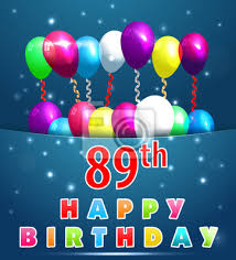 We did not find results for: 89 Jahr Happy Birthday Karte Mit Luftballons Und Bander 89 Wandsticker 89 Alles Gute Zum Geburtstag Geben Myloview De