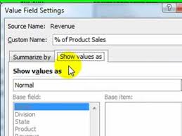To use the varp summary function, when the qty field is added to the pivot table, change the summary calculation to varp. How To Add Show Value As Calculations To Your Excel Pivot Table Youtube