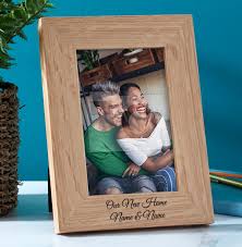 Check spelling or type a new query. New Home Personalised Wooden Photo Frame Portrait Funky Pigeon