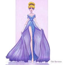Cinderella By Midaillustrations Deviantart Com On Deviantart Disney Princess Fashion Disney Dresses Disney Princess Dresses