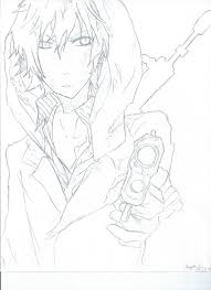 Maybe you would like to learn more about one of these? Anime Guy With A Gun By Drawing4hope On Deviantart