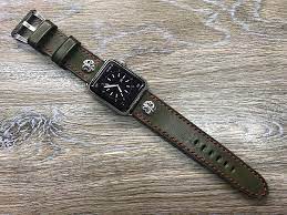We did not find results for: Buy Apple Watch Bands Apple Watch 44mm Chrome Heart Apple Watch Strap Army Green Leather Watch Strap For Apple Watch 40mm Iwatch Series 5 Online In Uae B07495hpb1
