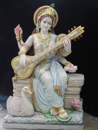 Om jay saraswati mata saraswatichandra mata ki aarti dj hard rock dholki mix dj raju. Saraswati Mata Statue By Shri Vaishnav Moorti Wala Saraswati Mata Statue Id 4248419